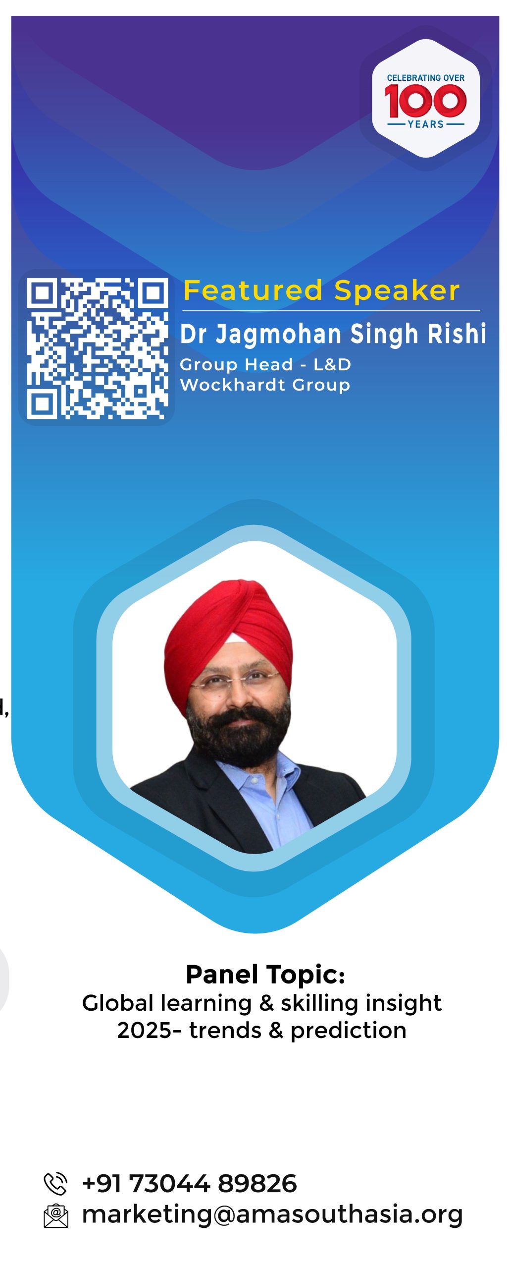 AMA speaker Jagmohan