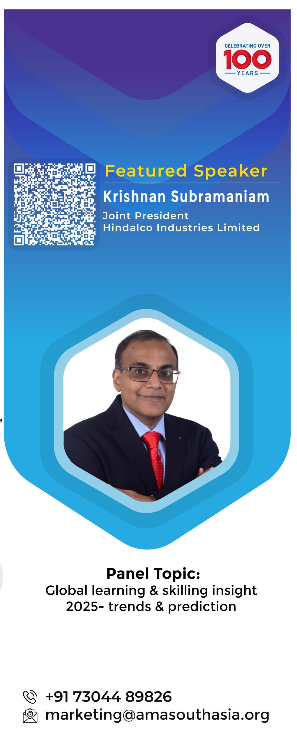 AMA speaker Krishnan