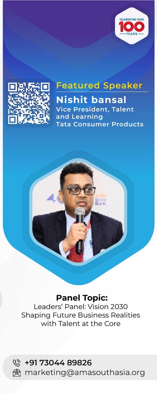 AMA speaker Nishit bansal