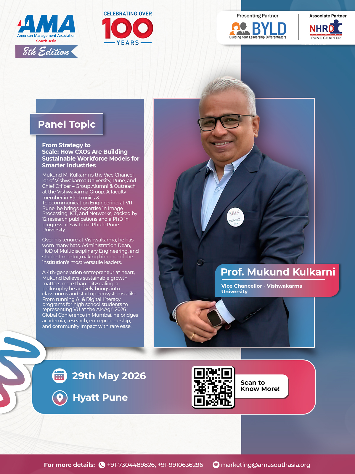 Prof. Mukund Kulkarni
